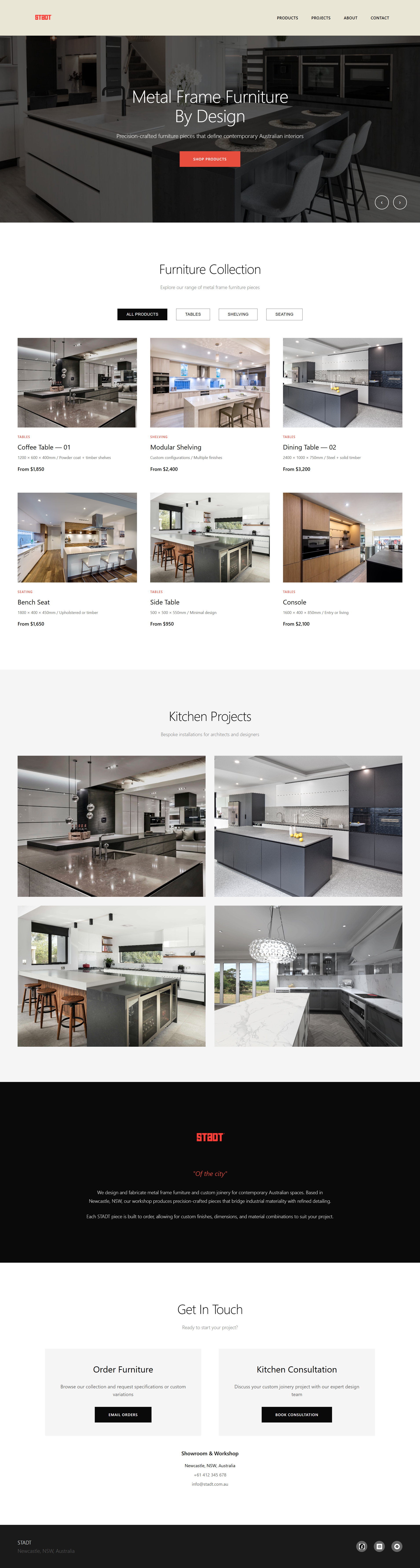 Stadt Joinery full page preview (stitched)